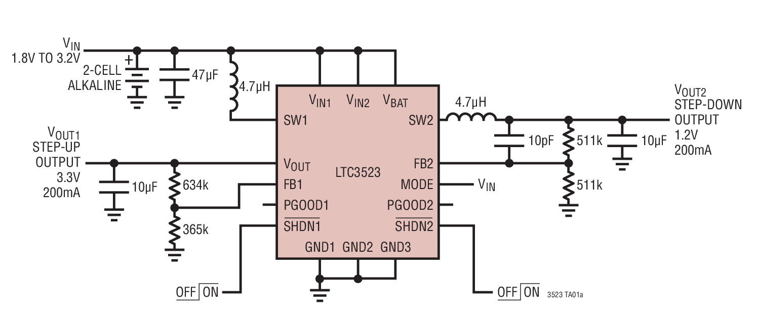 LTC3523Ӧͼһ